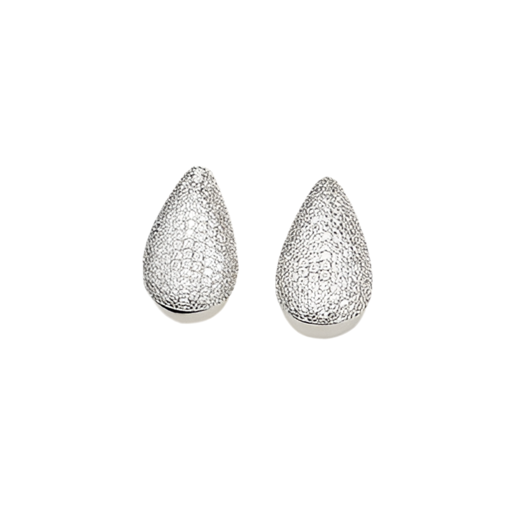 18K Gold-Plated Zircon Teardrop Earring