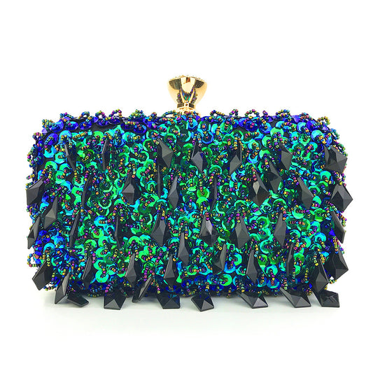 Sequin bag ladies evening bag