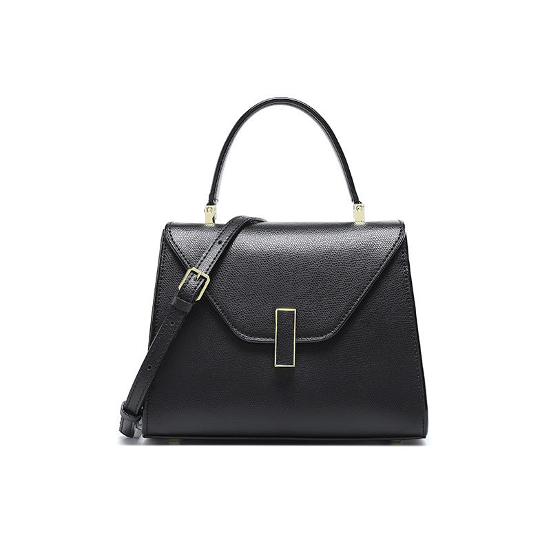 Petite Luxe Cowhide Leather Handbag