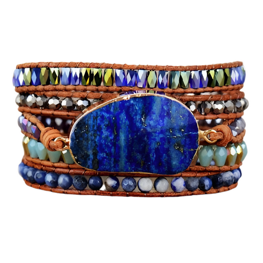 Lapis Lazuli Layered Bracelet