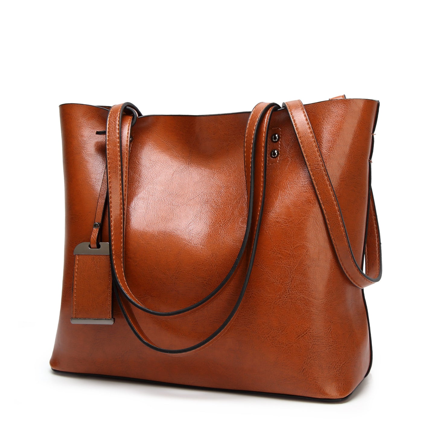 Leather City Tote