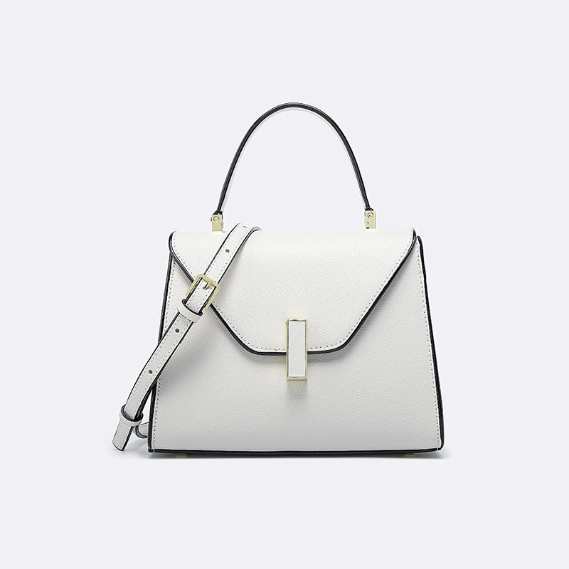 Petite Luxe Cowhide Leather Handbag