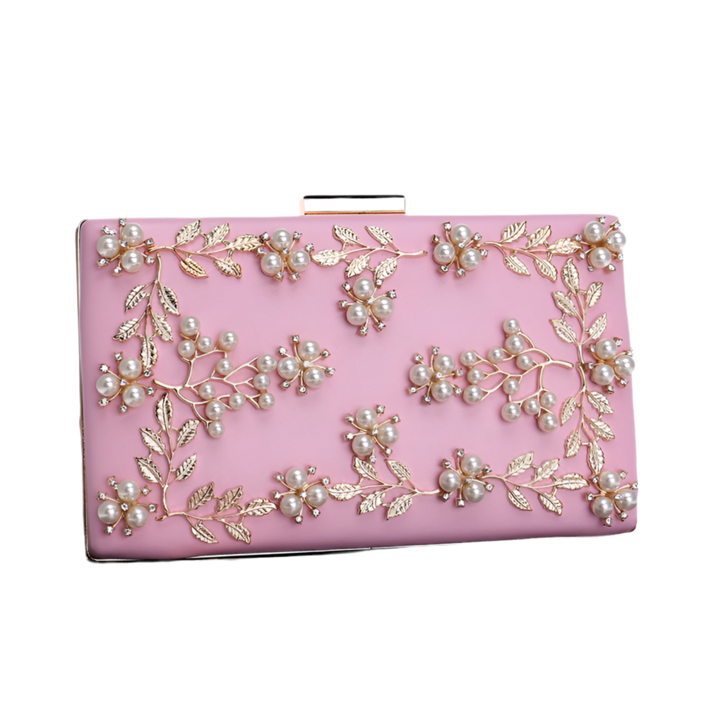 Clutch Bag Evening Bag Female European And American Banquet Bag Flower Evening Bag