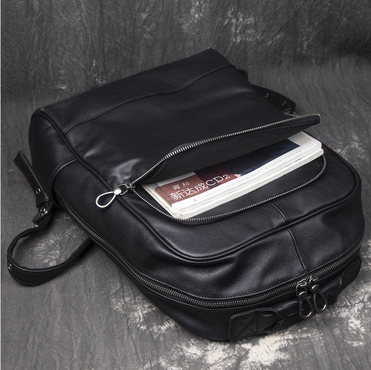 Leather Commuter Bag