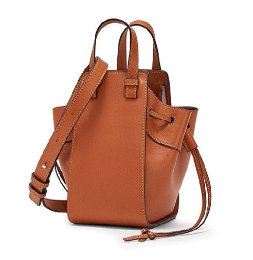 Small Leather Bucket Bag