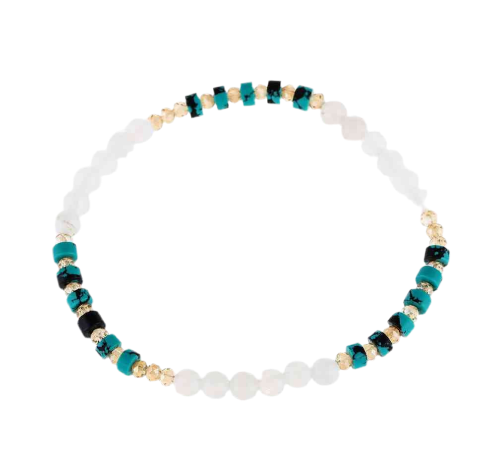 Crystal & Natural Stone Bracelet