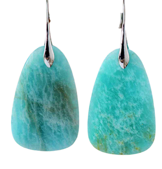 Natural Stone Dangle Earrings